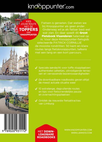 Groot Fietsboek Vlaanderen / Knooppunter.com [fietsgidsen], Verzenden, Zo goed als nieuw, Patrick Cornillie