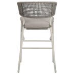 Modena barstoel natural sand rope aluminium stapelbaar, Tuin en Terras, Ophalen of Verzenden, Nieuw