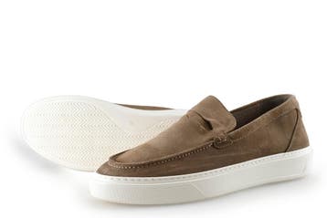 Manfield Instappers in maat 43 Beige, Manfield, Overige kleuren, Verzenden, Overige typen