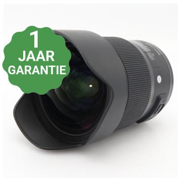 Sigma 20mm f/1.4 DG HSM ART Nikon, Audio, Tv en Foto, Fotografie | Lenzen en Objectieven, Verzenden, Gebruikt