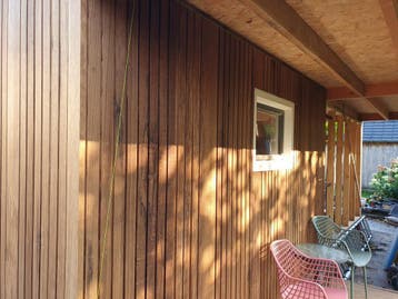 Goedkoop| Gevelbekleding | Thermo | Houten Planken | ACTIE, Minder dan 25 mm, Nieuw, Ophalen of Verzenden, Plank