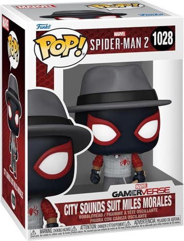 Funko Pop! - Spider-Man 2 City Sounds Miles Morales #1028 |, Verzenden, Nieuw