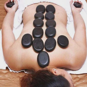 Professionele Hot Stone Massage Set - 4x Jade Energie Stenen, Verzenden, Nieuw