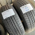 2 x Continental WinterContact 225-55-17 101VWinterbanden 7mm, Gebruikt, 17 inch, Band(en), Personenwagen