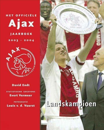 Ajax jaarboek 2003-2004 - D. Endt 9789076268606, Verzenden, Zo goed als nieuw, D. Endt