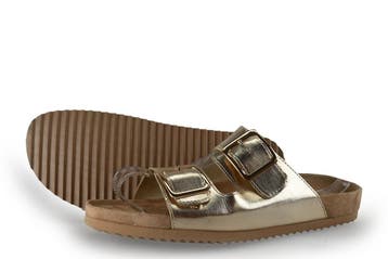 Graceland Slippers in maat 38 Goud, Slippers, Overige kleuren, Verzenden, Zo goed als nieuw
