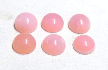 Prachtige partij roze opalen van natuurlijke oorsprong.