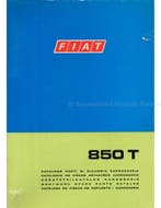 1973 FIAT 850 T CARROSSERIE ONDERDELENHANDBOEK