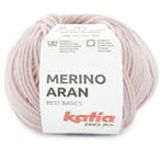 Katia Merino Aran - 112 lichtroze - Merinogaren, Ophalen of Verzenden, Nieuw