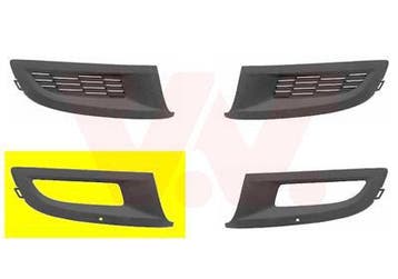 Geschikt voor Polo 6R mistlamp afdekkap luchtgrill Recht..., Auto-onderdelen, Nieuw
