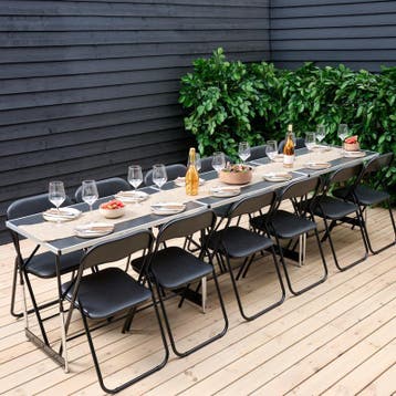 Multifunctionele tafelset - 3-delig | in 4 hoogtes, Verzenden, Nieuw, 200 cm of meer, 150 tot 200 cm
