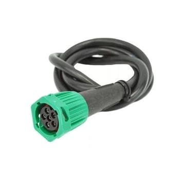 Kabel 6-Polige Bajonet Connector Groen Rechts 2 Meter, Verzenden, Nieuw