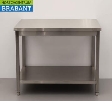 HCB RVS Werktafel Tafel Basic-line 100 x 60 x 85 cm Horeca, Ophalen of Verzenden, Nieuw in verpakking