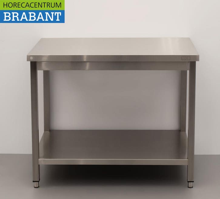 HCB RVS Werktafel Tafel Basic-line 100 x 60 x 85 cm Horeca, Zakelijke goederen, Horeca | Keukenapparatuur, Nieuw in verpakking