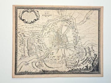 Sieur de Beaulieu - Plan du Siege mis devant la Ville, Nieuw