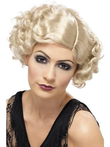 20s Charleston pruik blond, Ophalen of Verzenden, Nieuw