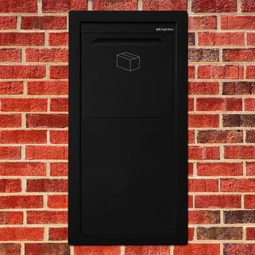 Logixbox Frontbox-Inbouw pakketbrievenbus achteruitname, Tuin en Terras, Brievenbussen, Verzenden, Nieuw
