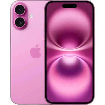 Refurbished iPhone 16 128GB Roze, Verzenden, Nieuw