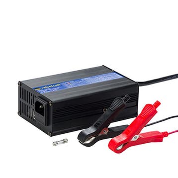 Rebelcell Acculader 12.6V 6A met Klemmen Li-Ion, Watersport en Boten, Ophalen of Verzenden, Nieuw