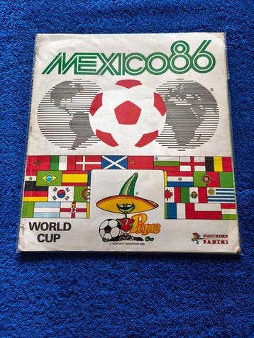 Panini WC Mexico 86 Maradona sticker in good condition, Foil, Verzamelen, Nieuw