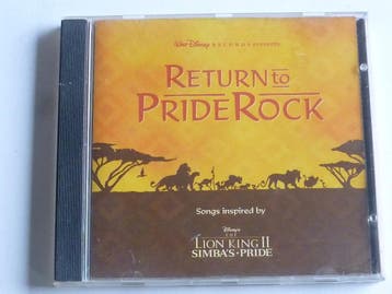 Return to Pride Rock - songs ispired by Lion King II (walt D, Cd's en Dvd's, Cd's | Filmmuziek en Soundtracks, Ophalen of Verzenden