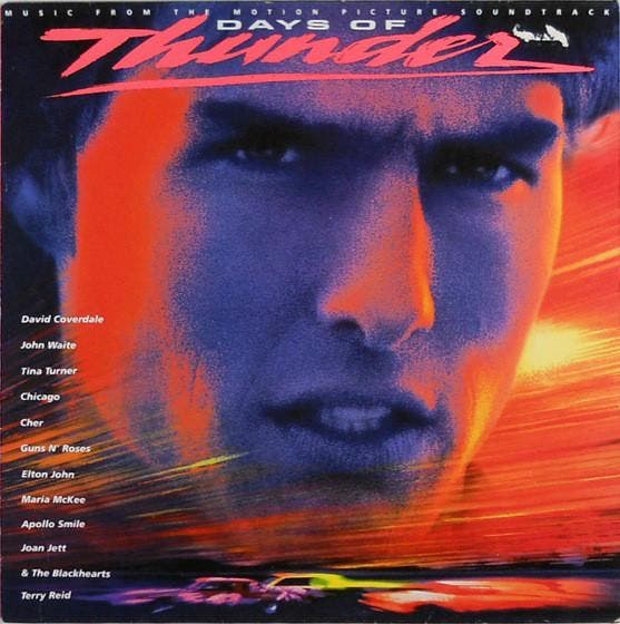 Various - Days Of Thunder (Music From The Motion Picture Sou, Cd's en Dvd's, Vinyl | Pop, Gebruikt, Ophalen of Verzenden