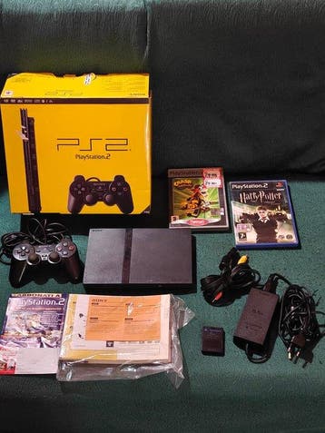 Sony - PlayStation 2 Slim SCPH-70004 CB - Sony PlayStation 2, Nieuw