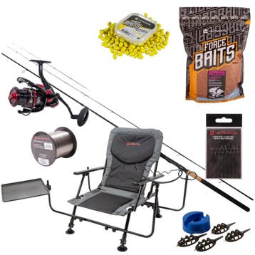 Ultimate Complete Feeder Chair Fishing Set, Verzenden, Nieuw