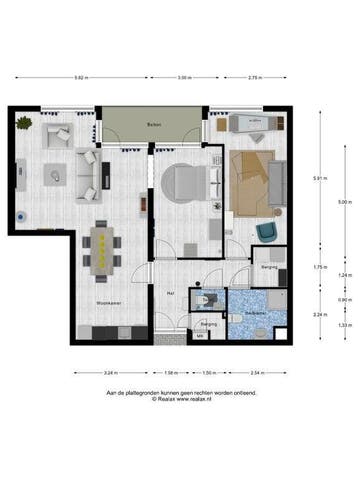 Te huur: Appartement Tamarixplantsoen in Heerhugowaard, Heerhugowaard, Noord-Holland, Appartement