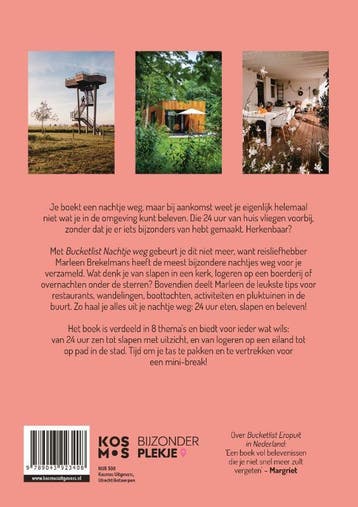 Bucketlist nachtje weg in Nederland 9789043923408, Verzenden, Zo goed als nieuw, Marleen Brekelmans