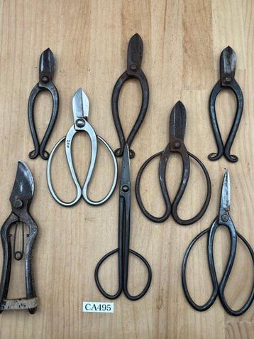 Japanese Bonsai & Ikebana Shears Set Wabi Sabi Japan CA495 -