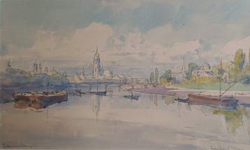 Edward Harrison Compton (1881-1960) - Frankfurt, Antiek en Kunst