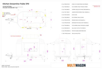 Streamline 370 chroom | Mobiele keuken | Foodtrailer, Ophalen