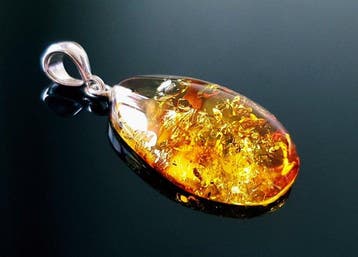 Amber Natuurlijke Baltische Amber Hanger- 3 g
