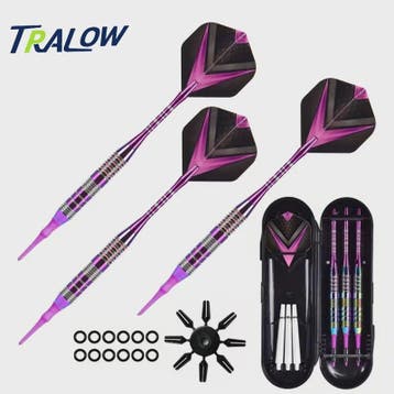 TRALOW Soft Tip Darts Set met Elektronisch Dartbord & Protec, Verzenden, Nieuw