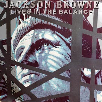 Jackson Browne - Lives In The Balance, Cd's en Dvd's, Vinyl | Pop, Ophalen of Verzenden, Gebruikt