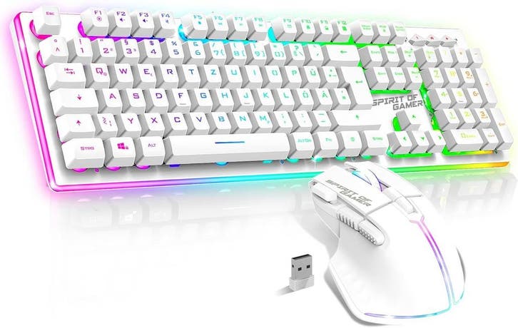 Gaming Keyboard & Muis QWERTZ | 35% Korting, Computers en Software, Overige Computers en Software, Nieuw, Ophalen of Verzenden