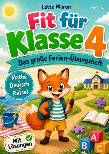 Fit Für Klasse 4 | Das Große Ferien Übungsheft | Lotte Maron, Ophalen of Verzenden, Nieuw, Lotte Maron