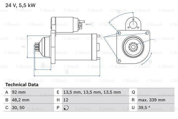 Startmotor / Starter, Auto-onderdelen, Motor en Toebehoren, Nieuw, Ophalen of Verzenden