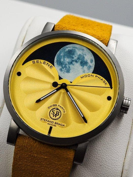 Stefano Braga - Zonder minimumprijs - Brand New * Selene, Sieraden, Tassen en Uiterlijk, Horloges | Heren