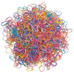 Fako Fashion - 1000x Gekleurde Mini Elastiekjes - Meisjes -, Verzenden, Nieuw