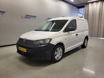 Volkswagen Caddy Cargo 2.0TDI Trekhaak Euro 6!, Gebruikt, Euro 6, Volkswagen, Wit