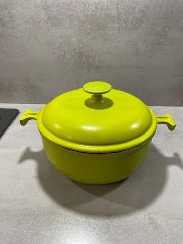 Le Creuset - Enzo Mari - Braadpan - La Mama - gietijzer, Antiek en Kunst