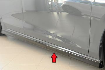 Side Skirt | geschikt voor Volkswagen | Golf 8 Hatchback 202, Verzenden, Nieuw, Volkswagen