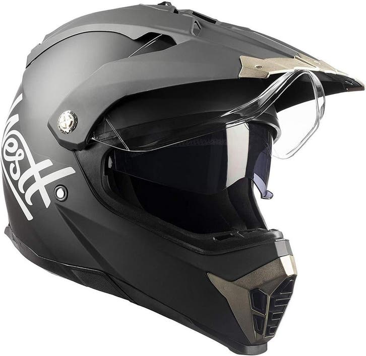 All-terrain Helm Zwart - ECE Gecertificeerd - 56% Korting, Motoren, Kleding | Motorhelmen, Offroadhelm, Kinderen, Nieuw zonder kaartje
