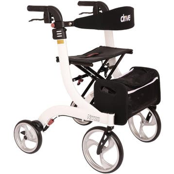 Rollator lichtgewicht Drive Nitro wit L, Diversen, Rollators, Ophalen of Verzenden, Nieuw