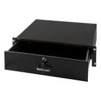 Lade voor Patchkast 19 inch | 3U (Afsluitbaar, Zwart), Verzenden, Nieuw