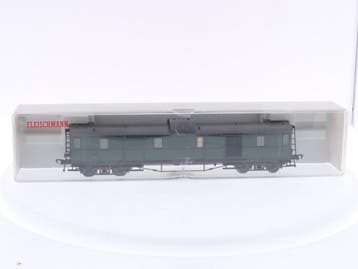 Schaal H0 Fleischmann 5084 bagagerijtuig van de DRG #5643, Gebruikt, Gelijkstroom, Fleischmann, Overige typen