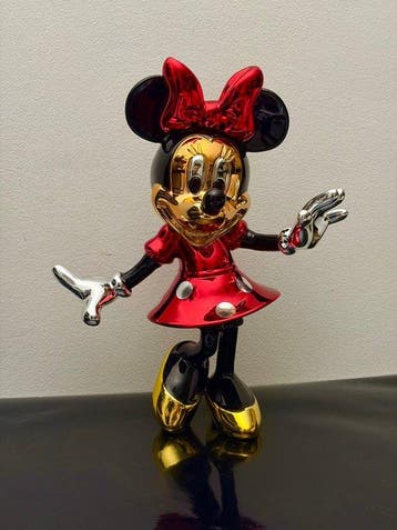 GF Exclusives - Chrome Colored Minnie Mouse 3D Object