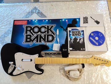 Fender - Wii - Rock Band Wireless Guitar - Videogame - In, Nieuw